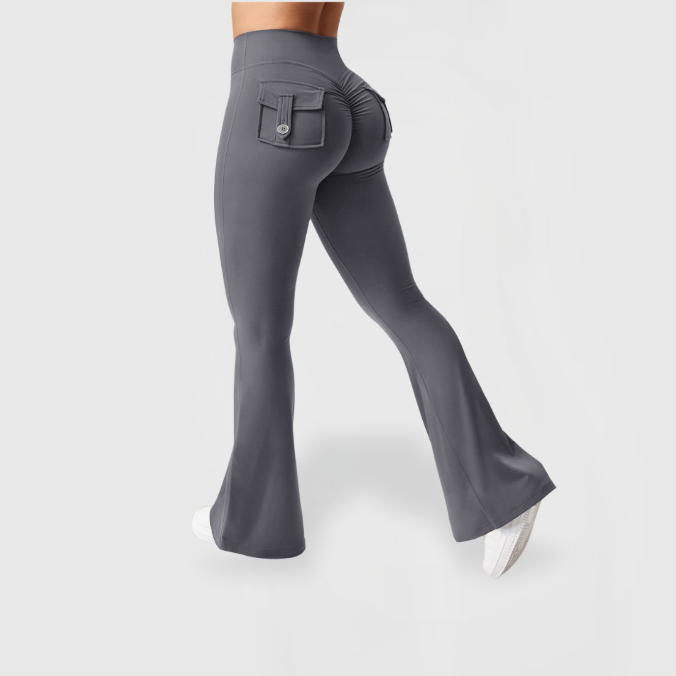 Leggings Flare-FIT con tasca