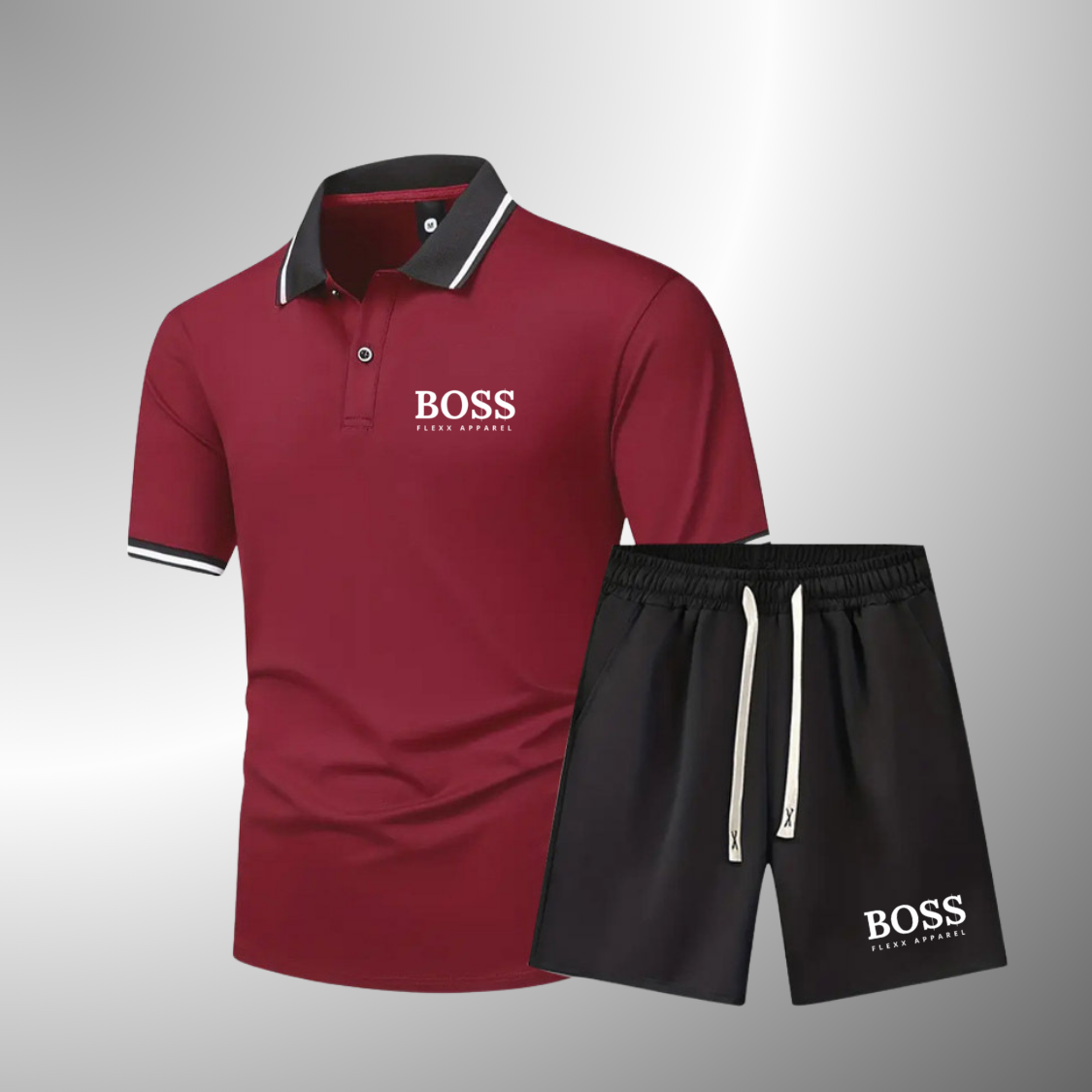 BSS- Poloshirt + passende Shorts