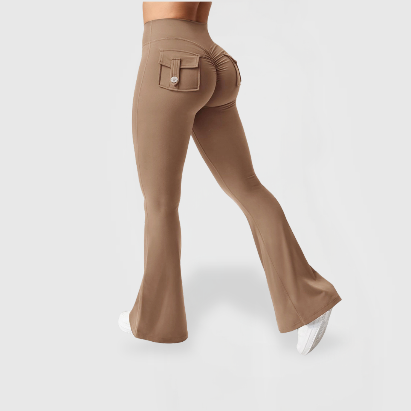Leggings Flare-FIT con tasca
