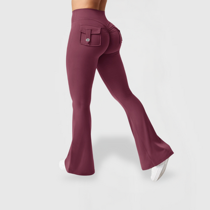 Leggings Flare-FIT con tasca
