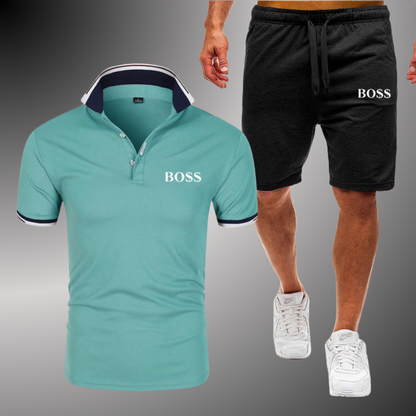 LIM GENOVRA BSS- Poloshirt + passende Shorts