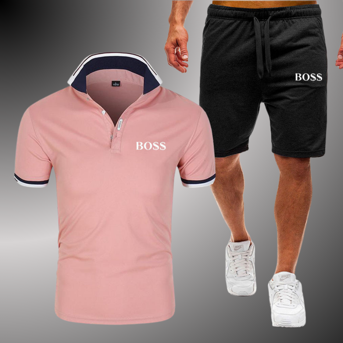 LIM GENOVRA BSS- Poloshirt + passende Shorts