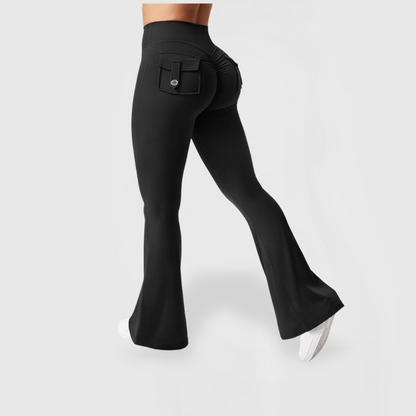 Leggings Flare-FIT con tasca